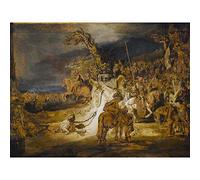 Rembrandt The Concord Of The State Large Art Print Poster Wall Decor Premium Mural