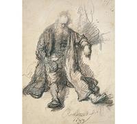 Rembrandt The Drunken Lot Extra Large Art Print Wall Mural Poster Premium XL