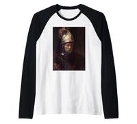 Rembrandt The Man with The Golden Helmet Raglan Baseball Tee