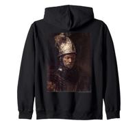 Rembrandt The Man with the Golden Helmet Zip Hoodie