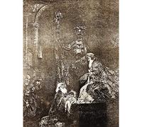 Rembrandt The Presentation In The Temple In The Dark Manner Large Art Print Poster Wall Decor Premium Mural