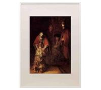 Rembrandt The Return of the Prodigal Son A3 A4 Framed Print Picture