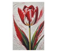 Rembrandt Tulip Painting Distinctive Jigsaw Puzzle for Adults, 1000 PCS