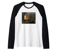 Rembrandt Van Rijn Philosopher in Meditation Raglan Baseball Tee