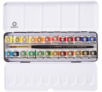 Rembrandt Watercolour Paints Metal Deluxe Set of 24 Pans