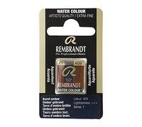 Rembrandt Talens Watercolour Paint: Half Pan Burnt Umber