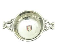 REME Chrome Plated Steel Quaich Bowl Scottish Quaich ME20