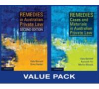 Remedies in Australian Private Law Value Pack : 2ed Textbook and 1ed Cases and Materials Textbook