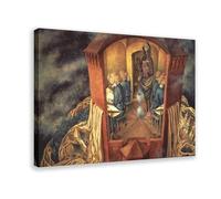 Remedios Varo Embroidering The Earth's Mantle Canvas Poster Bedroom Decor Landscape Office Room Decor Gift Frame-style 24x36inch(60x90cm)
