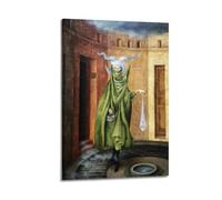 Remedios Varo Painter Work Poster Woman Leaving The Psychoanalyst-1 Artworks Picture Print Wall Art Painting Canvas Decor Homes Decorative 12x18inch(30x45cm)