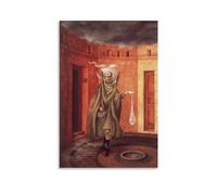 Remedios Varo Painters' Works「Woman Leaving The Psychoanalyst」Poster Picture Print Wall Art Painting Canvas Artworks Gift Idea Room Aesthetic 12x18inch(30x45cm)