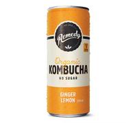 Remedy Entertainment Kombucha Ginger Lemon
