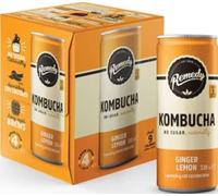 Remedy Kombucha Ginger Lemon