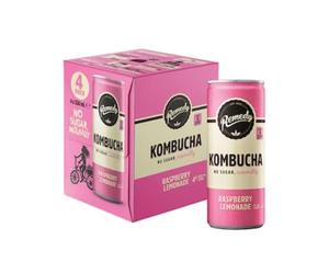 Remedy Kombucha Rasp Lemonade