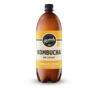 Remedy Kombucha Tea Ginger Lemon Sparkling Live Cultured Naturally Sugar