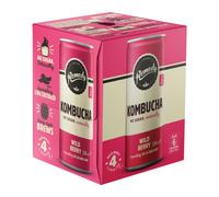 Remedy Kombucha Wild Berry 4 X 330ml