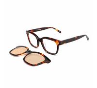 RemedyLens® Switch 'Kit' Anti Blue Light READING Glasses with Magnetic FL-41 Clip-On Lenses for Migraine and Light Sensitivity +1.5 MAGNIFICATION