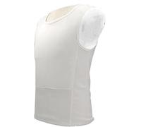 REMEK Military Tactical Bulletproof Vest, IIIA Level Body Armor Front And Back Armor Proof Vest Anti Knife Stab Concealed T-Shirt Self-Defense Clothing Bullet-proof For Men Women