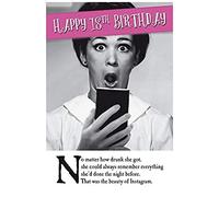 Remember, 18th Birthday, Greetings Card, 159x235mm