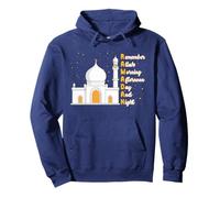 Remember Allah Morning Afternoon Day And Night Eid Mubarak Pullover Hoodie
