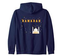 Remember Allah Morning Afternoon Day And Night Ramadan Zip Hoodie