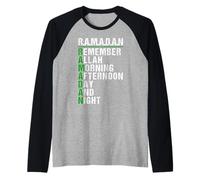 Remember Allah - Ramadan Kareem - Ramadan Mubarak Month 2026 Raglan Baseball Tee