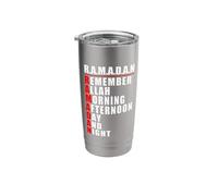 Remember Allah - Ramadan Kareem - Ramadan Mubarak Month 2027 Stainless Steel Insulated Tumbler