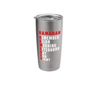 Remember Allah - Ramadan Kareem - Ramadan Mubarak Month 2027 Stainless Steel Insulated Tumbler