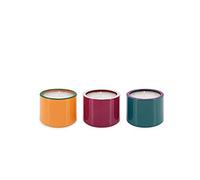 Remember Candle Holder - Set of 3 in Glass, Colored Lacquered - Transform Your Home into a Unique Feel-Good Oasis