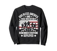 Remember Deployed Military Family Red Fridays Support Sweatshirt