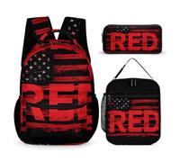 Remember Everyone Deployed Casual 3pcs Backpack Sets