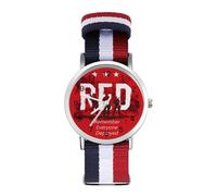 Remember Everyone Deployed RED Fashion Watches Men Women Wrist Watch Outdoor Sports