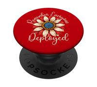 Remember Everyone Deployed - RED Friday Support Troops PopSockets Adhesive PopGrip