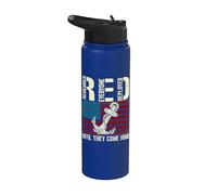 Remember Everyone Deployed Until They Come Home RED Friday Stainless Steel Insulated Water Bottle