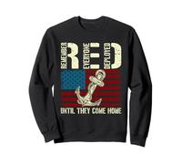 Remember Everyone Deployed Until They Come Home RED Friday Sweatshirt