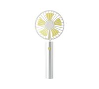 Remember Flow Hand Fan Silver