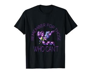 Remember for Those Who Can Not with forget-me-not flower, T-Shirt