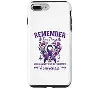Remember For Those Who Cannot Alzheimer's Awareness Ribbon Case for iPhone 7 Plus/8 Plus