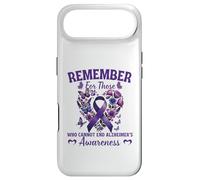 Remember For Those Who Cannot Alzheimer's Awareness Ribbon Case for iPhone Air