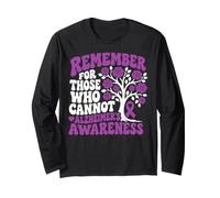 Remember for Those who Don't Know Alzheimer's Awareness Long Sleeve T-Shirt