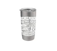 Remember for Those who Don't Know Alzheimer's Awareness Stainless Steel Insulated Tumbler