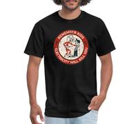Remember Kids Electricity Will Kill You Educational Joke Men's T-Shirt Black