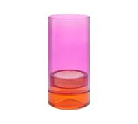 REMEMBER Lantern "Lys" pink - 19 cm high - modern design lantern