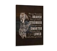 Remember Motivational Quote ModernCanvas Poster Wall Art Poster for Room Living Room Study Aesthetics And DecorationFrame-style 20x30inch(50x75cm)