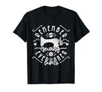 Remember My Sewing Time is for Everyone's Safety Value Graphic T-Shirt, Men, Black, XL