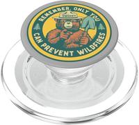 Remember Only You Can Prevent Wildfires Pointing Smokey Bear PopSockets PopGrip for MagSafe