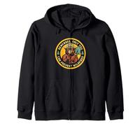 Remember Only You Can Prevent Wildfires Pointing Smokey Bear Zip Hoodie