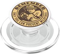 Remember Only You Vintage Smokey Bear Officially Licensed PopSockets PopGrip for MagSafe