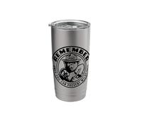 Remember Only You Vintage Smokey Bear Officially Licensed Stainless Steel Insulated Tumbler