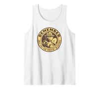 Remember Only You Vintage Smokey Bear Officially Licensed Tank Top